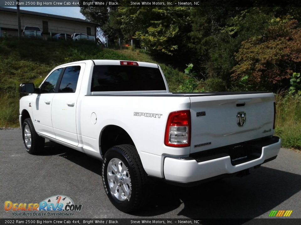 2022 Ram 2500 Big Horn Crew Cab 4x4 Bright White / Black Photo #9