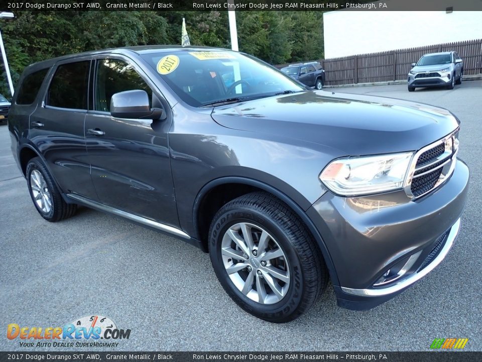 2017 Dodge Durango SXT AWD Granite Metallic / Black Photo #8