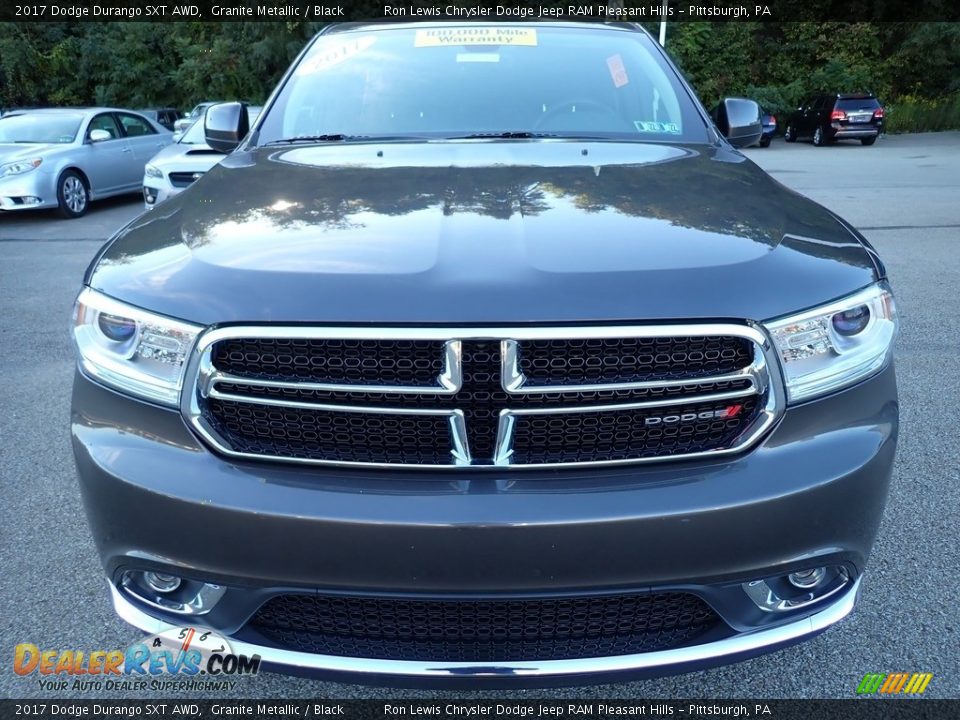 2017 Dodge Durango SXT AWD Granite Metallic / Black Photo #9