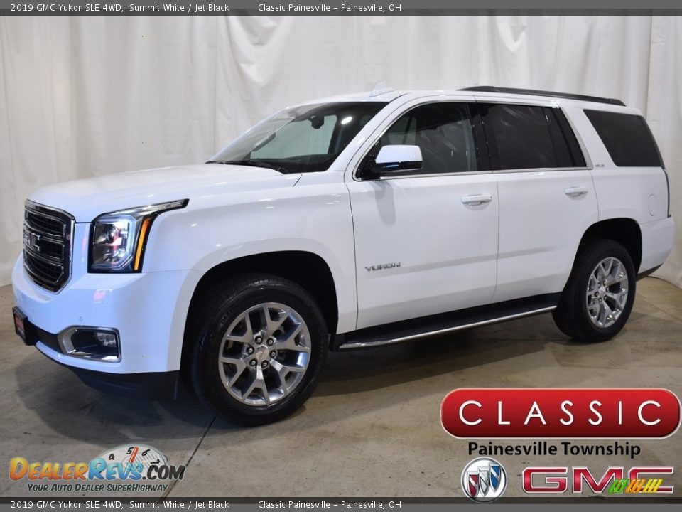 2019 GMC Yukon SLE 4WD Summit White / Jet Black Photo #1