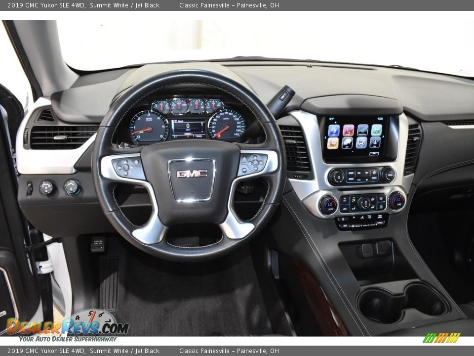 2019 GMC Yukon SLE 4WD Summit White / Jet Black Photo #13