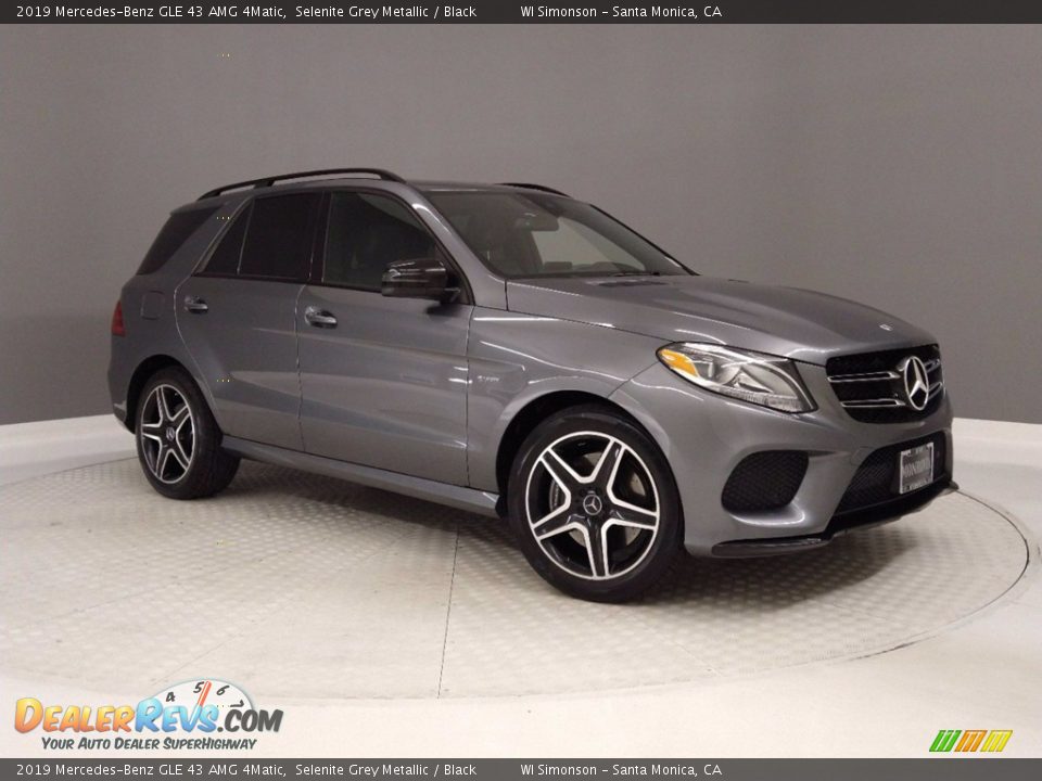 2019 Mercedes-Benz GLE 43 AMG 4Matic Selenite Grey Metallic / Black Photo #1