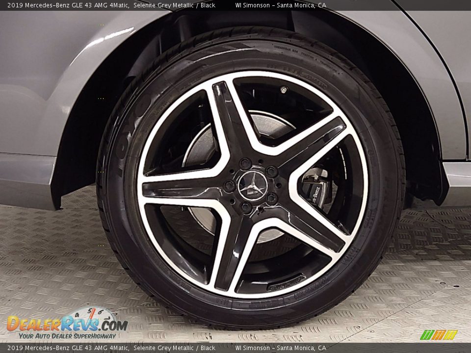 2019 Mercedes-Benz GLE 43 AMG 4Matic Selenite Grey Metallic / Black Photo #4