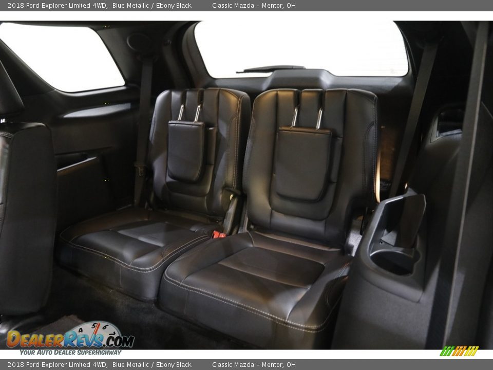 2018 Ford Explorer Limited 4WD Blue Metallic / Ebony Black Photo #19