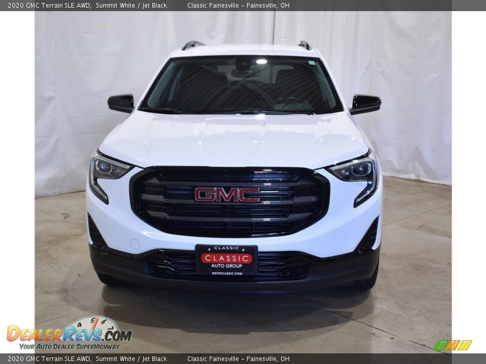 2020 GMC Terrain SLE AWD Summit White / Jet Black Photo #4