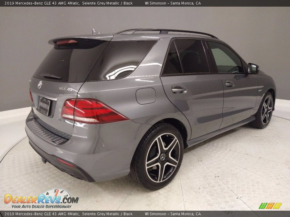 2019 Mercedes-Benz GLE 43 AMG 4Matic Selenite Grey Metallic / Black Photo #6