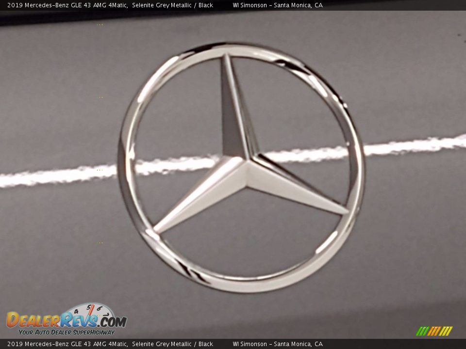 2019 Mercedes-Benz GLE 43 AMG 4Matic Selenite Grey Metallic / Black Photo #9