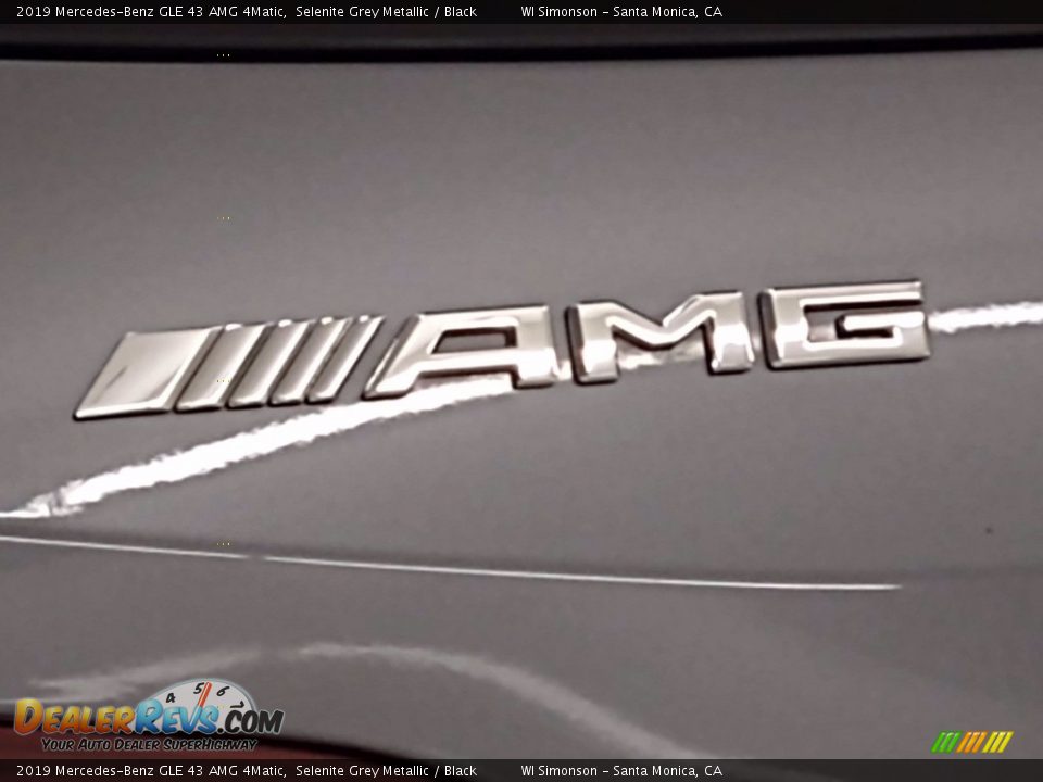 2019 Mercedes-Benz GLE 43 AMG 4Matic Selenite Grey Metallic / Black Photo #10