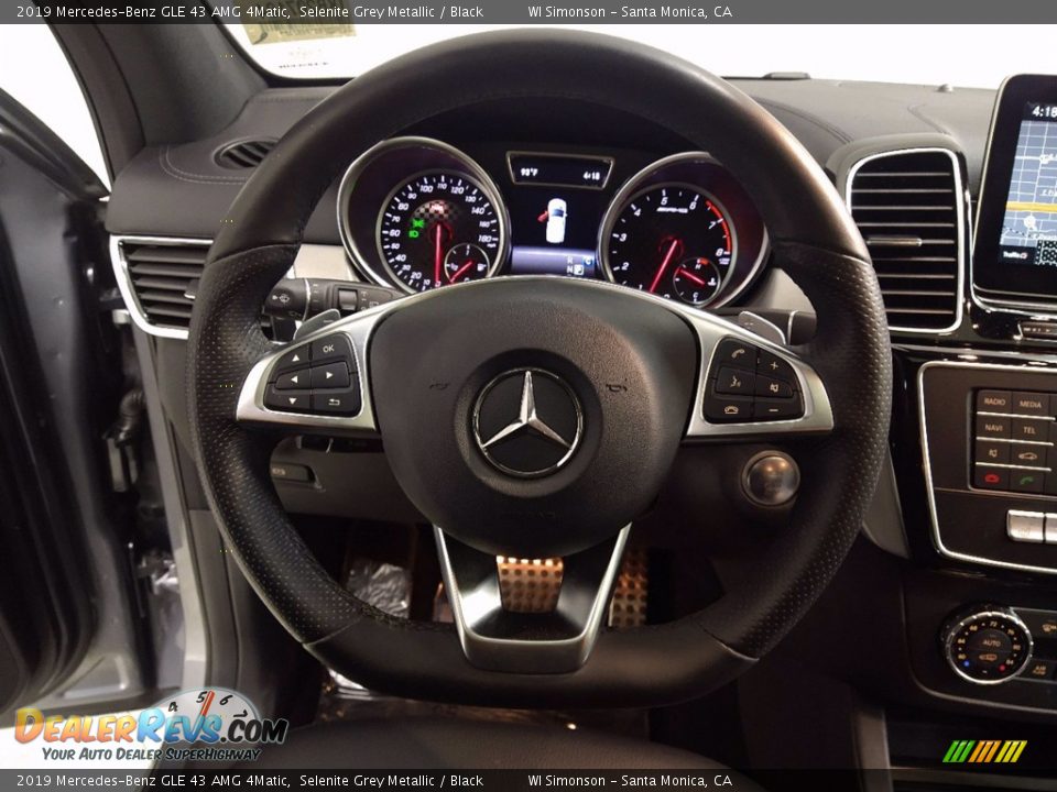 2019 Mercedes-Benz GLE 43 AMG 4Matic Selenite Grey Metallic / Black Photo #13