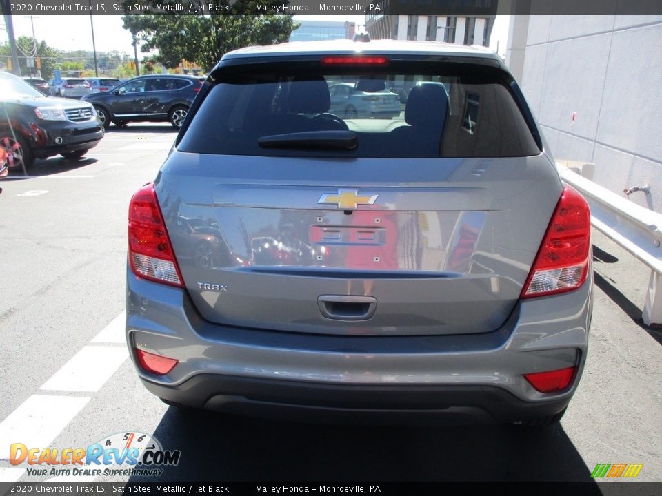 2020 Chevrolet Trax LS Satin Steel Metallic / Jet Black Photo #4