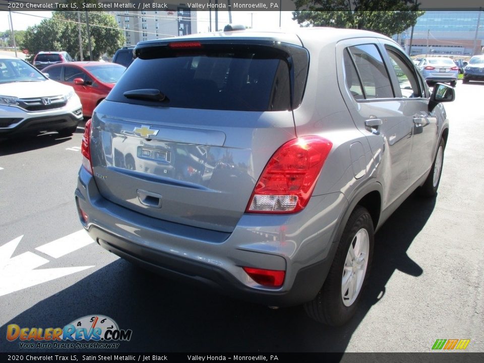 2020 Chevrolet Trax LS Satin Steel Metallic / Jet Black Photo #5