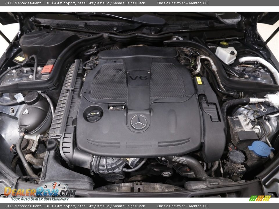 2013 Mercedes-Benz C 300 4Matic Sport Steel Grey Metallic / Sahara Beige/Black Photo #19