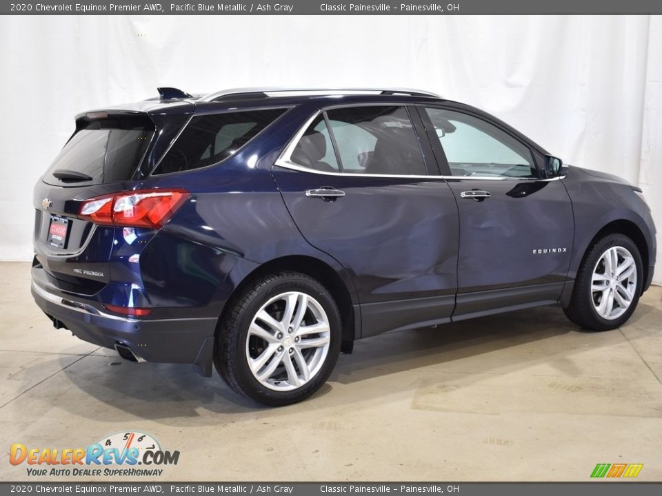 2020 Chevrolet Equinox Premier AWD Pacific Blue Metallic / Ash Gray Photo #2