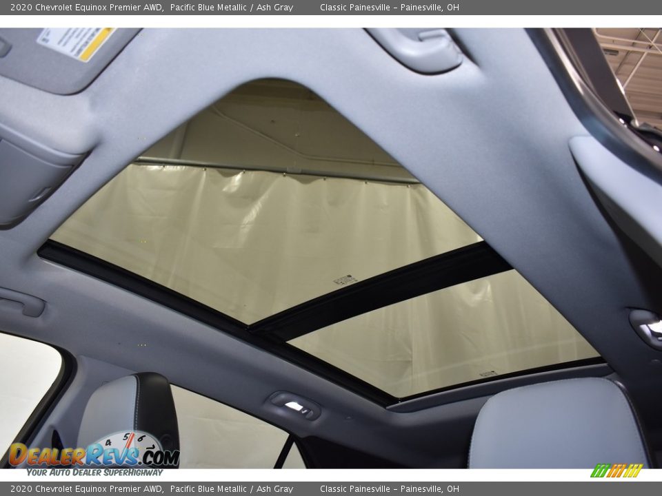 2020 Chevrolet Equinox Premier AWD Pacific Blue Metallic / Ash Gray Photo #6