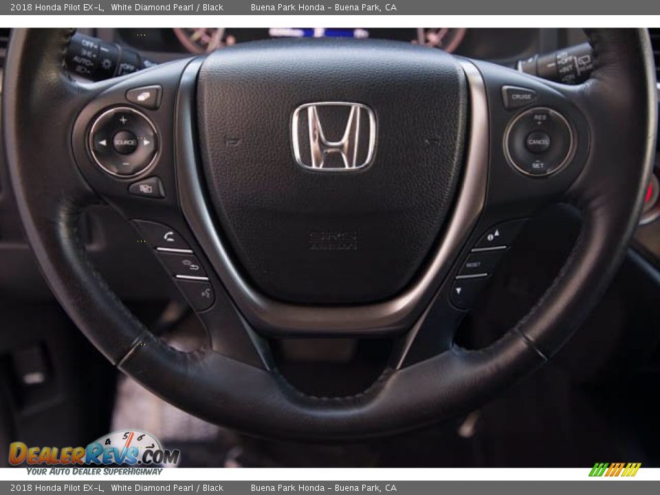 2018 Honda Pilot EX-L Steering Wheel Photo #13