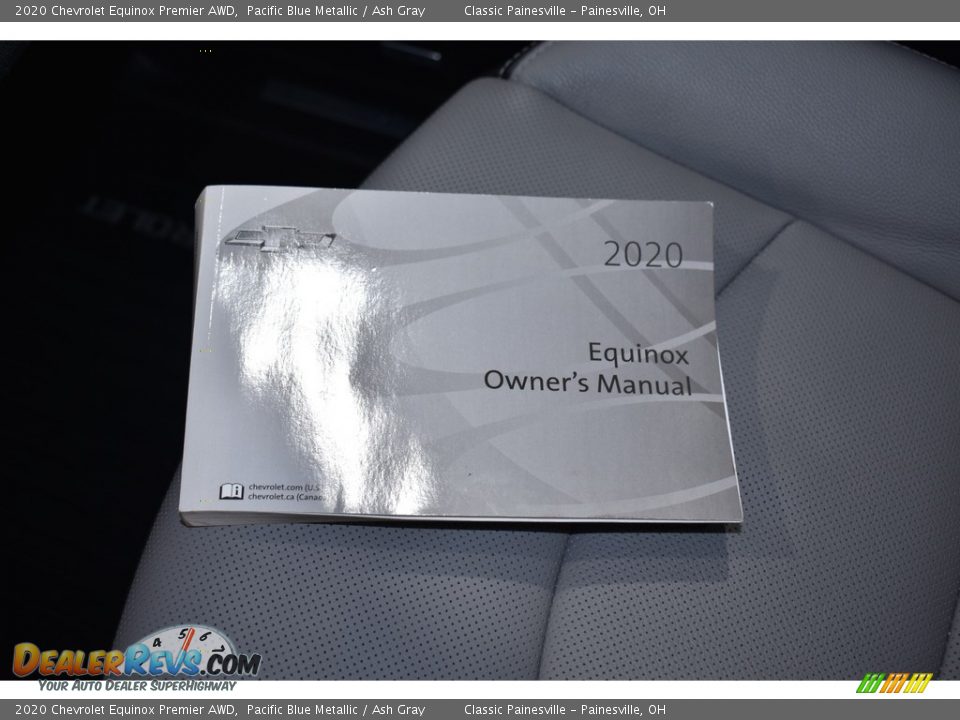 2020 Chevrolet Equinox Premier AWD Pacific Blue Metallic / Ash Gray Photo #19