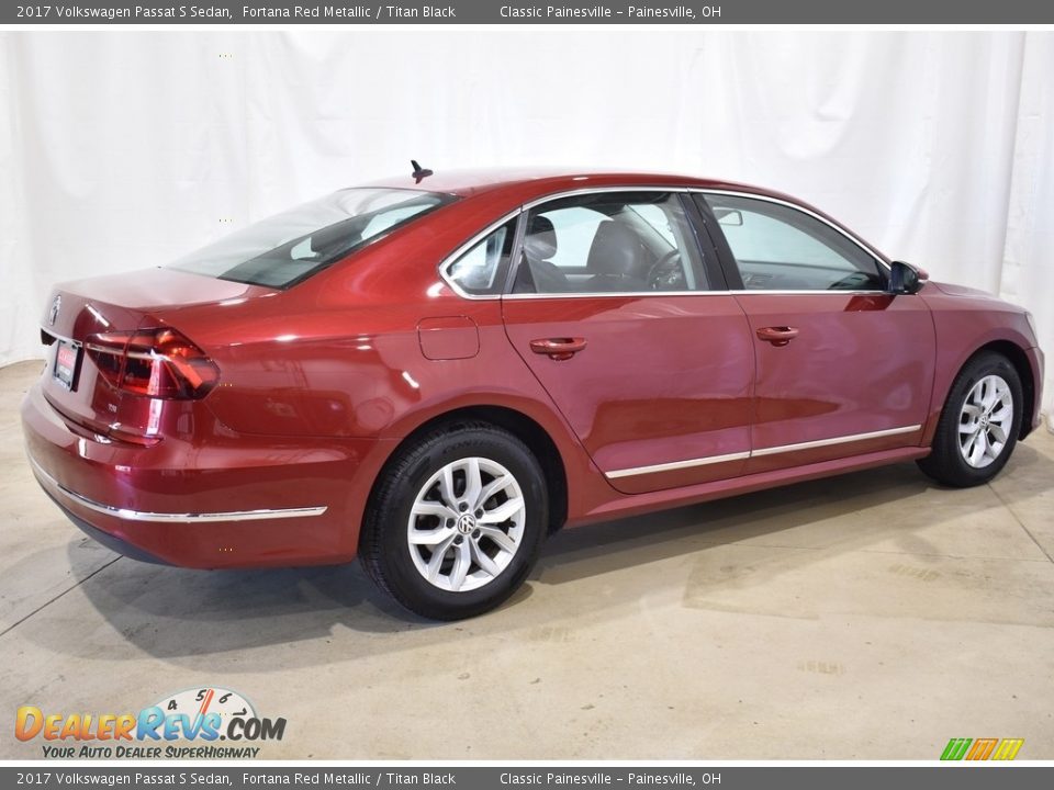 2017 Volkswagen Passat S Sedan Fortana Red Metallic / Titan Black Photo #2