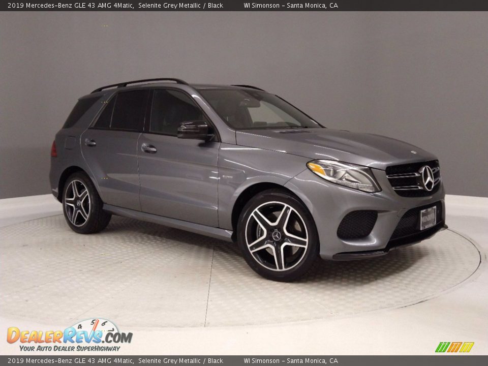 2019 Mercedes-Benz GLE 43 AMG 4Matic Selenite Grey Metallic / Black Photo #34