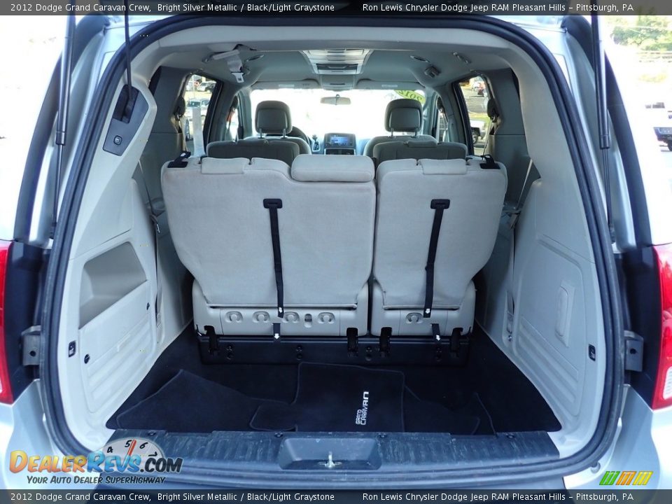 2012 Dodge Grand Caravan Crew Bright Silver Metallic / Black/Light Graystone Photo #5