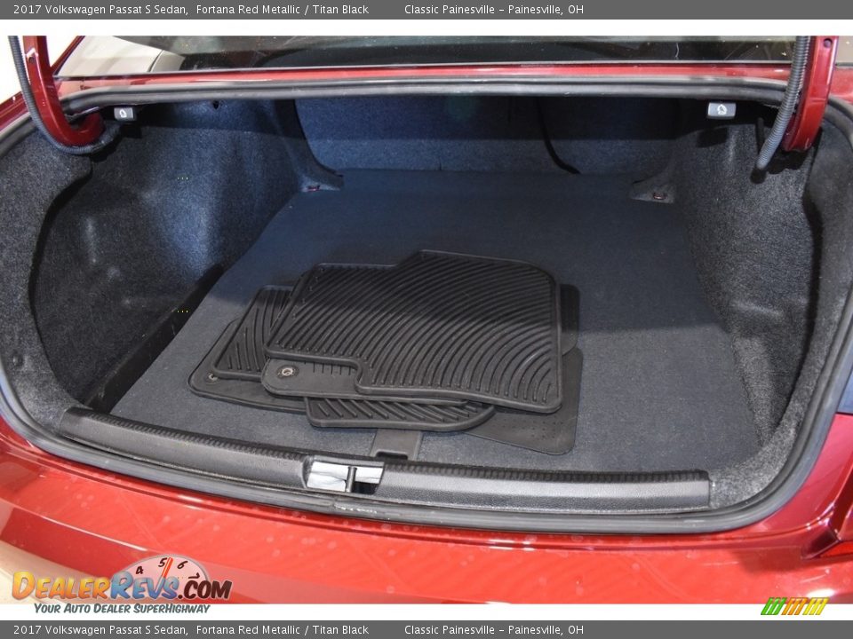 2017 Volkswagen Passat S Sedan Fortana Red Metallic / Titan Black Photo #9