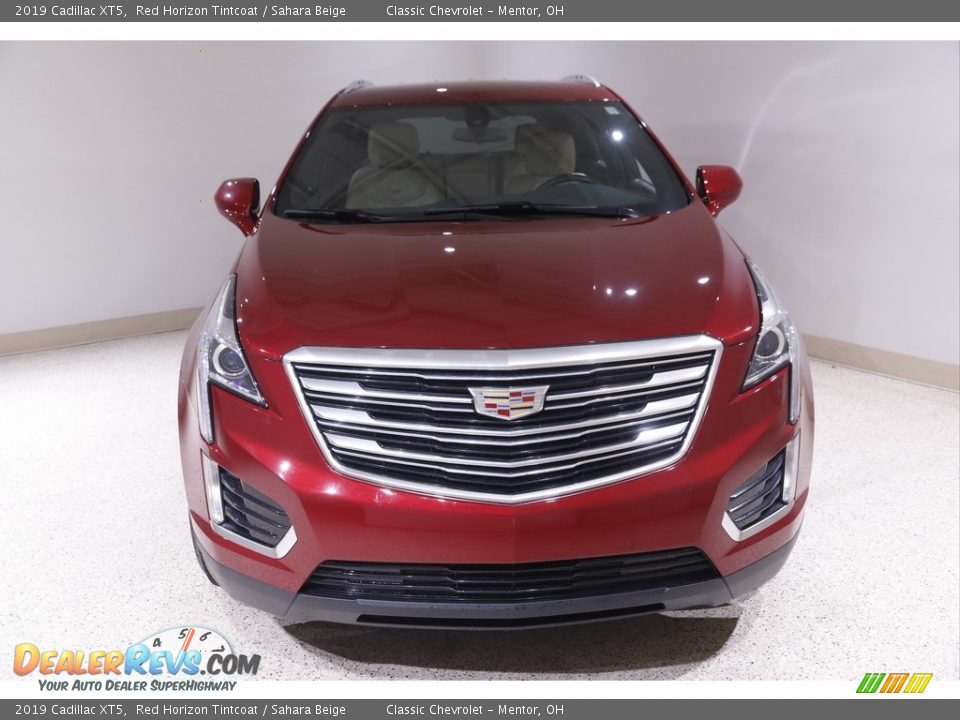 2019 Cadillac XT5 Red Horizon Tintcoat / Sahara Beige Photo #2