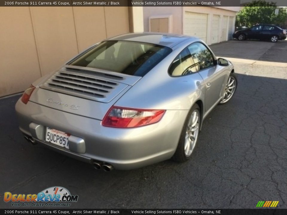 2006 Porsche 911 Carrera 4S Coupe Arctic Silver Metallic / Black Photo #3