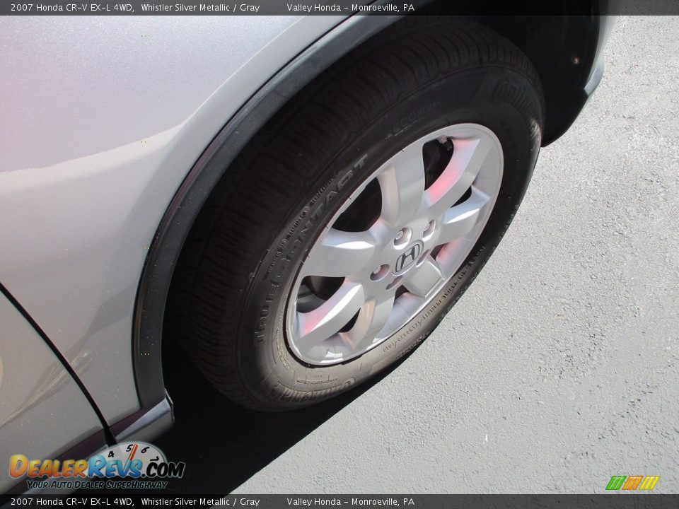 2007 Honda CR-V EX-L 4WD Whistler Silver Metallic / Gray Photo #6