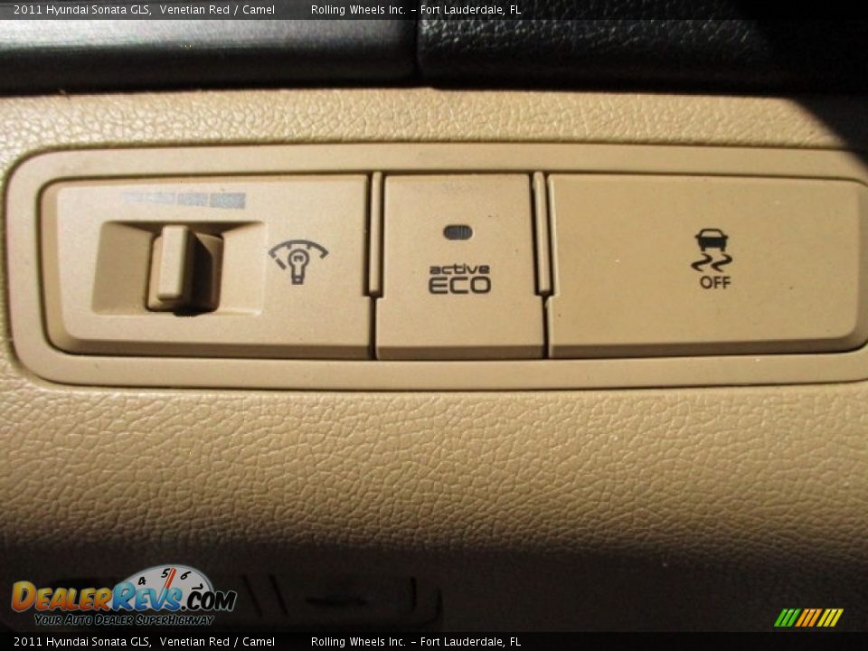 2011 Hyundai Sonata GLS Venetian Red / Camel Photo #10