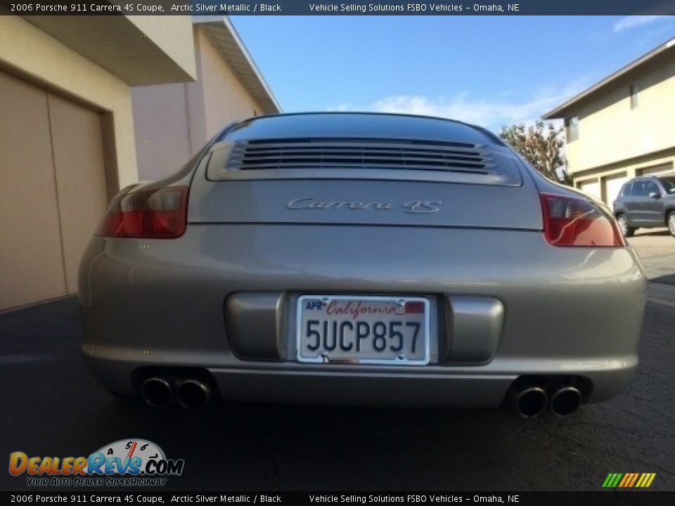 2006 Porsche 911 Carrera 4S Coupe Arctic Silver Metallic / Black Photo #13