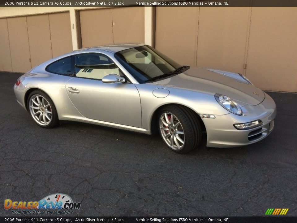 Arctic Silver Metallic 2006 Porsche 911 Carrera 4S Coupe Photo #15