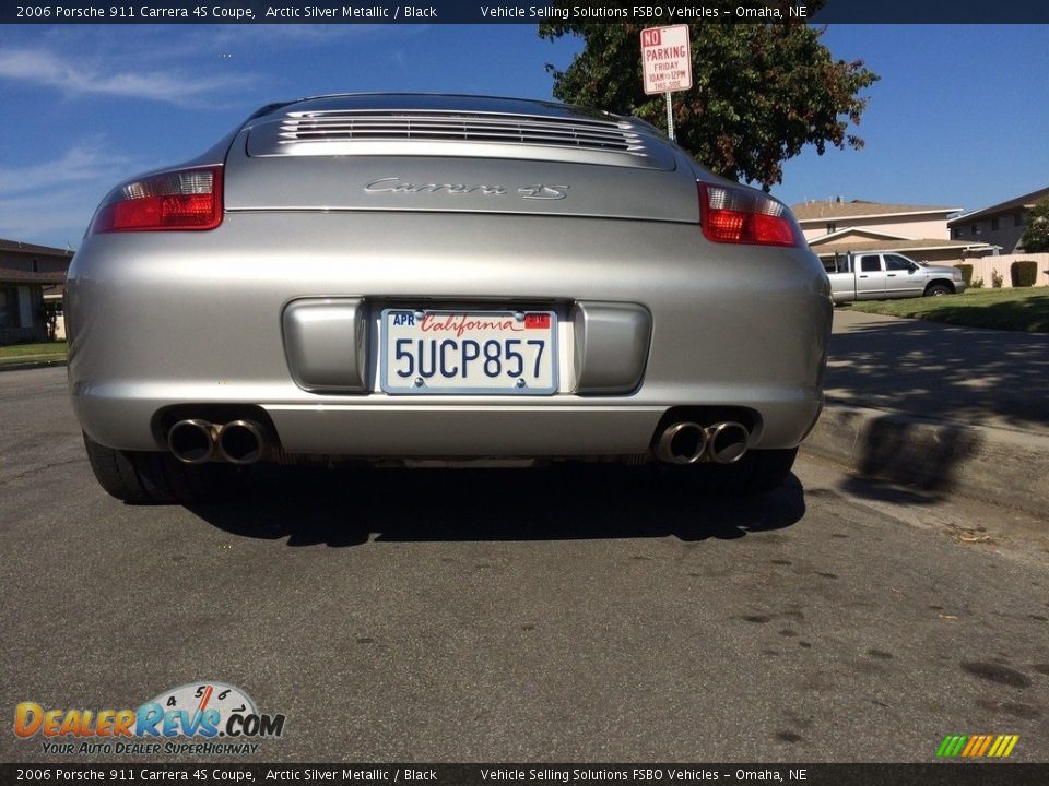 2006 Porsche 911 Carrera 4S Coupe Arctic Silver Metallic / Black Photo #16