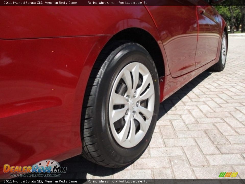 2011 Hyundai Sonata GLS Venetian Red / Camel Photo #21