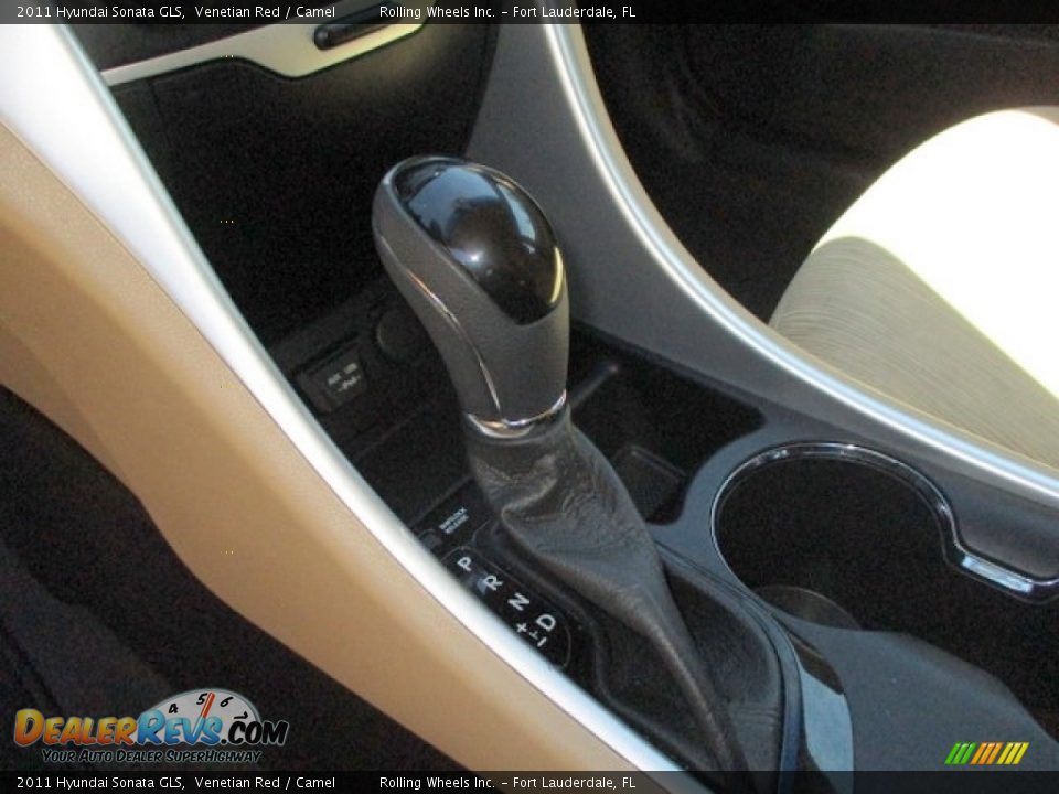 2011 Hyundai Sonata GLS Venetian Red / Camel Photo #22
