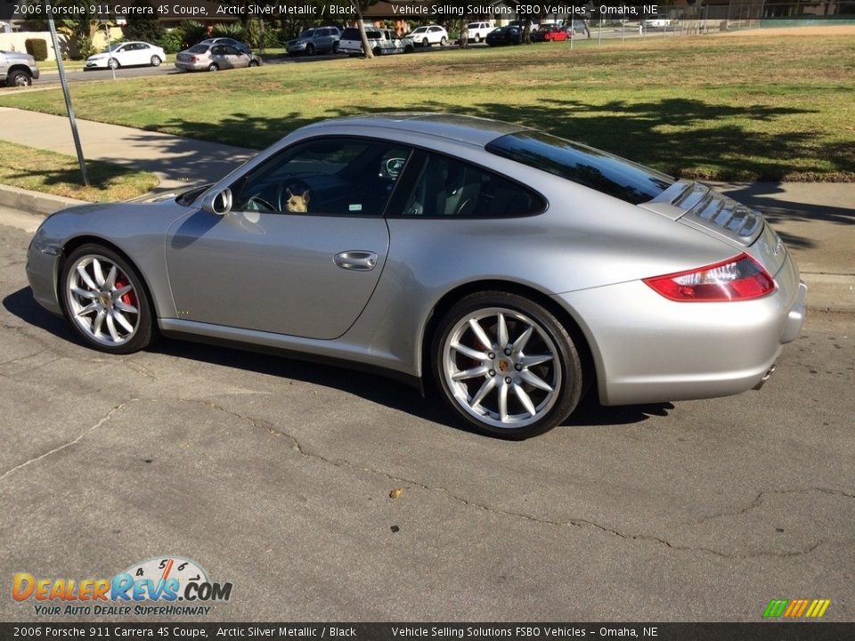 2006 Porsche 911 Carrera 4S Coupe Arctic Silver Metallic / Black Photo #17