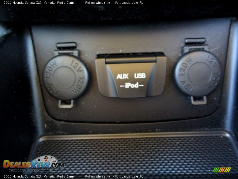 2011 Hyundai Sonata GLS Venetian Red / Camel Photo #24