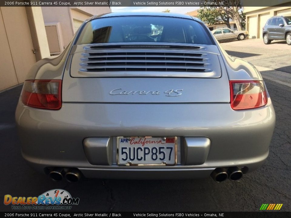 2006 Porsche 911 Carrera 4S Coupe Arctic Silver Metallic / Black Photo #19