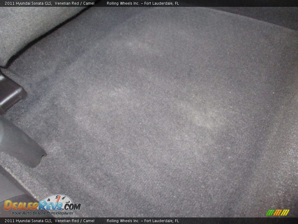 2011 Hyundai Sonata GLS Venetian Red / Camel Photo #28