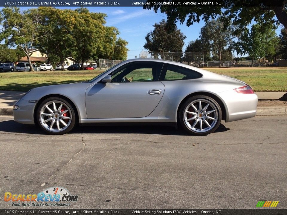 Arctic Silver Metallic 2006 Porsche 911 Carrera 4S Coupe Photo #21