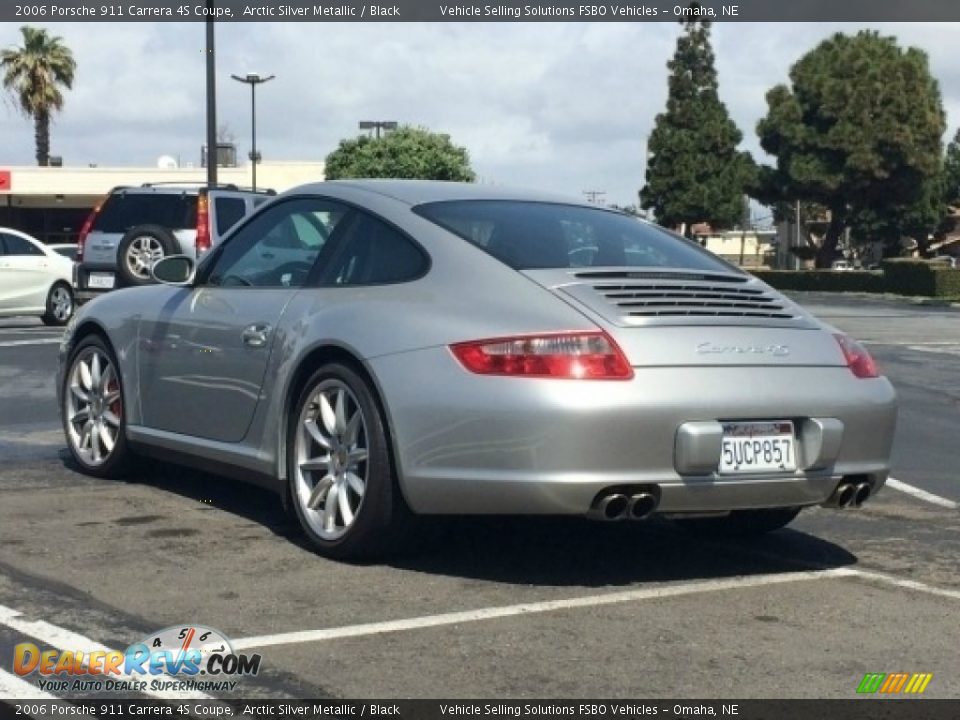 2006 Porsche 911 Carrera 4S Coupe Arctic Silver Metallic / Black Photo #22