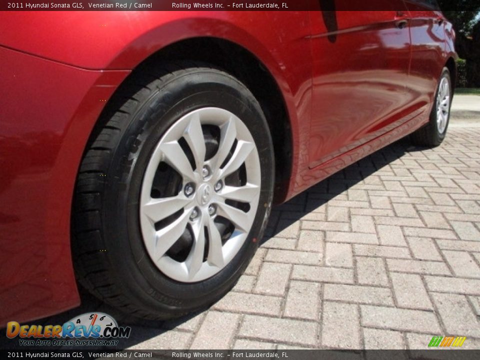 2011 Hyundai Sonata GLS Venetian Red / Camel Photo #32