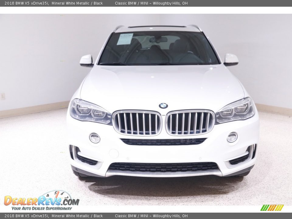 2018 BMW X5 xDrive35i Mineral White Metallic / Black Photo #2