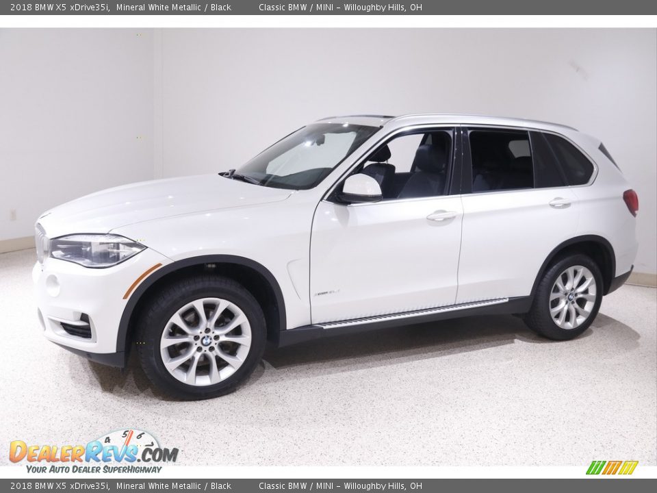 2018 BMW X5 xDrive35i Mineral White Metallic / Black Photo #3