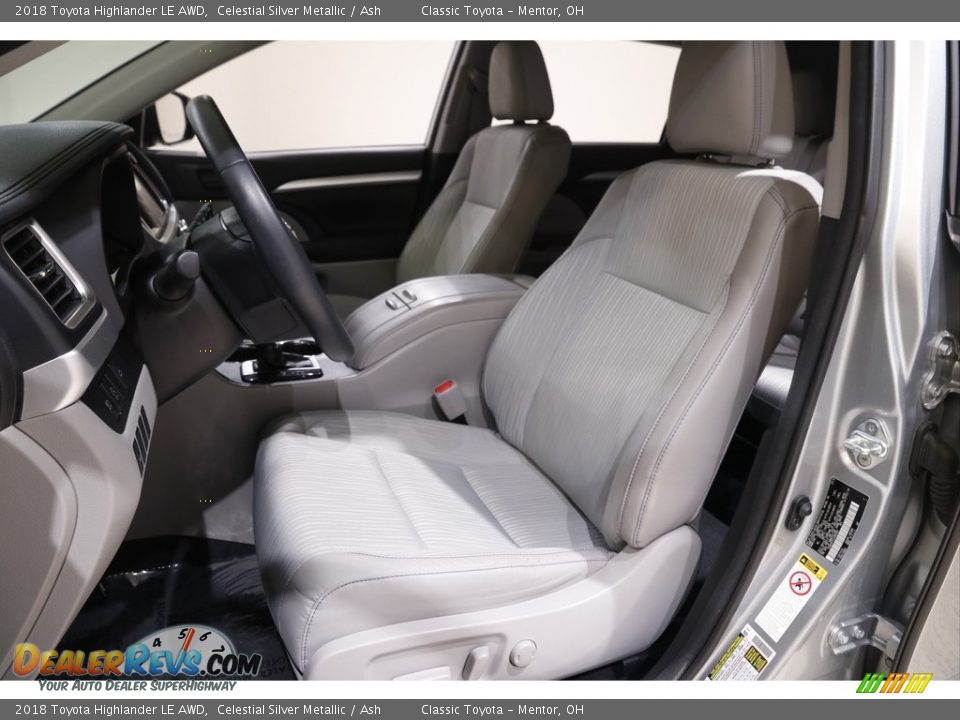 2018 Toyota Highlander LE AWD Celestial Silver Metallic / Ash Photo #5