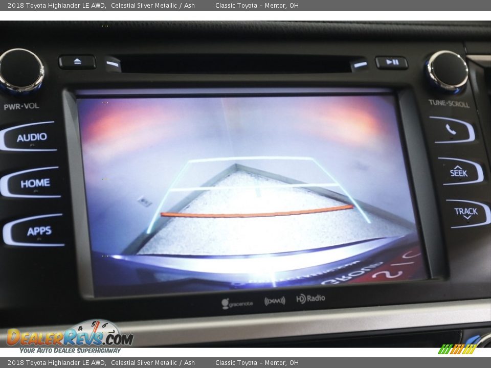 2018 Toyota Highlander LE AWD Celestial Silver Metallic / Ash Photo #11
