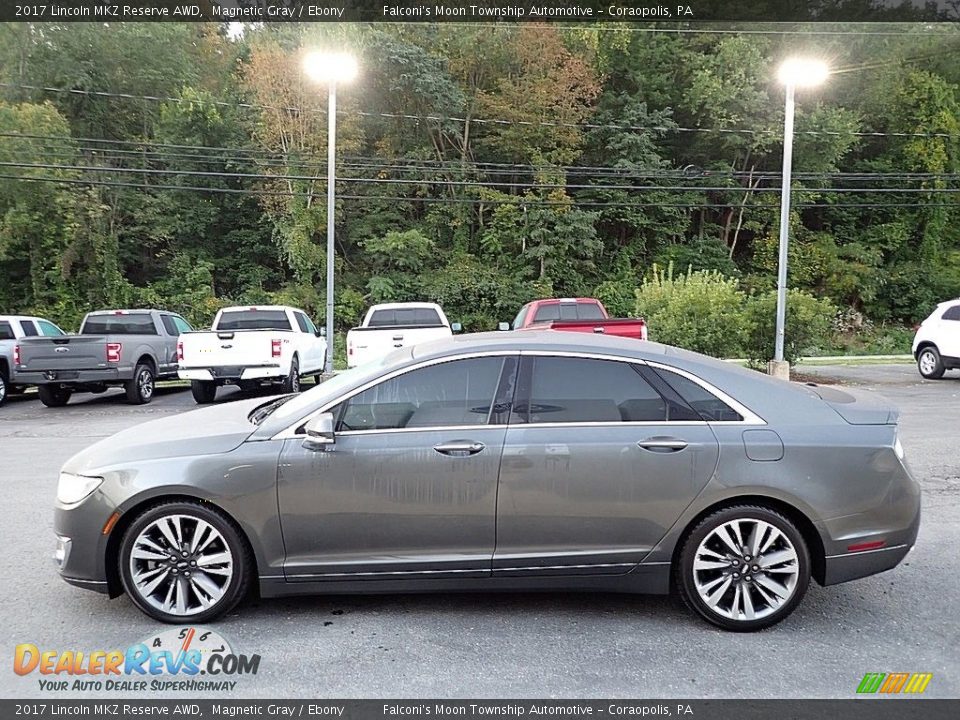 Magnetic Gray 2017 Lincoln MKZ Reserve AWD Photo #6