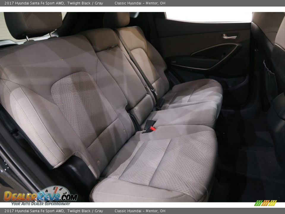 2017 Hyundai Santa Fe Sport AWD Twilight Black / Gray Photo #15
