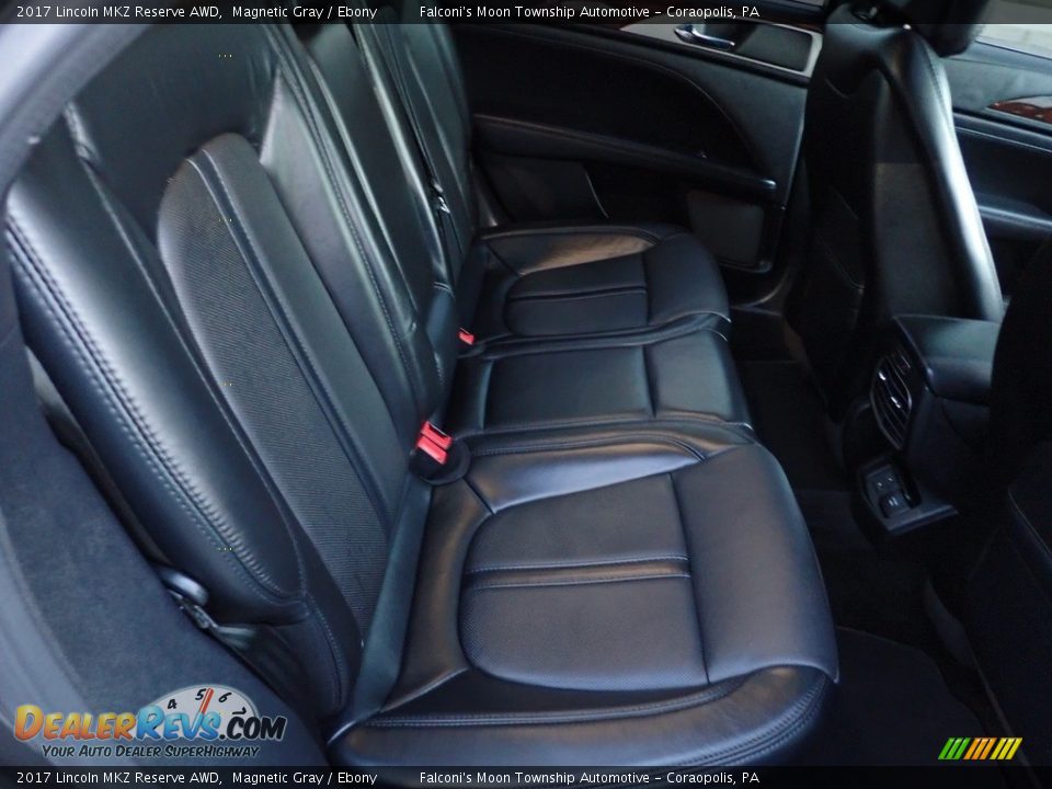 Rear Seat of 2017 Lincoln MKZ Reserve AWD Photo #17