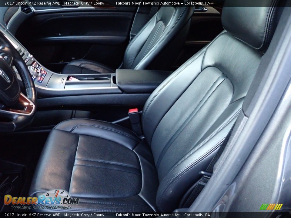 Front Seat of 2017 Lincoln MKZ Reserve AWD Photo #18