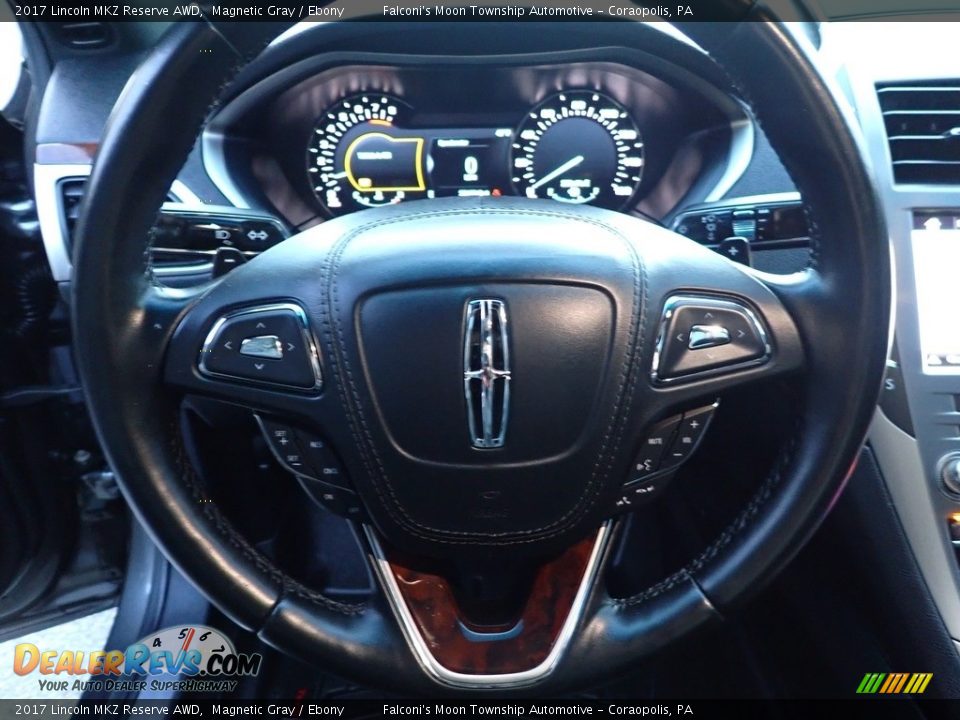 2017 Lincoln MKZ Reserve AWD Steering Wheel Photo #24