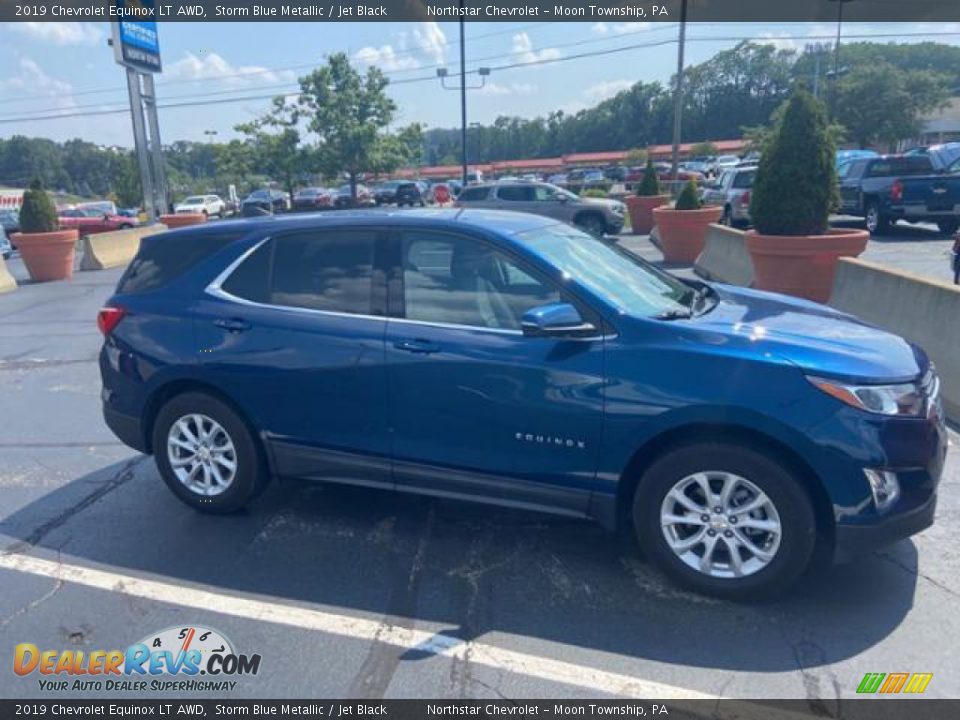 2019 Chevrolet Equinox LT AWD Storm Blue Metallic / Jet Black Photo #5
